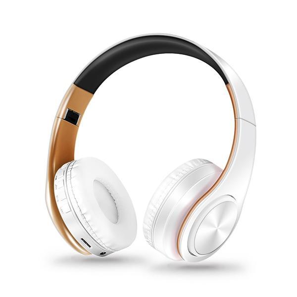Bluetooth Sports Headset with Mic – Wireless Noise-Cancelling Earphones