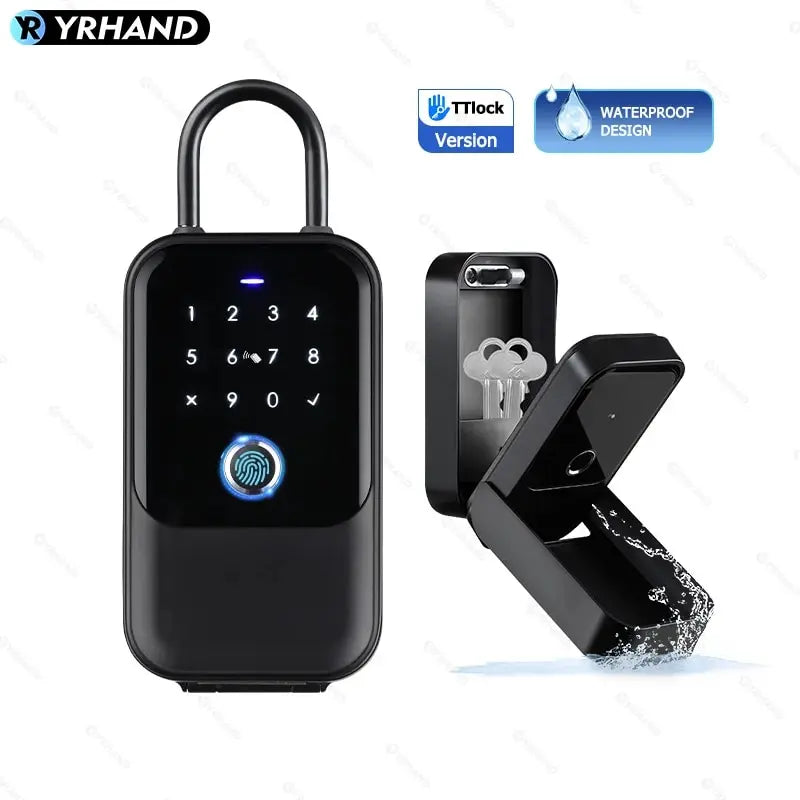 TTLock Bluetooth Smart Key Lock Box – App & Code Access Key Safe