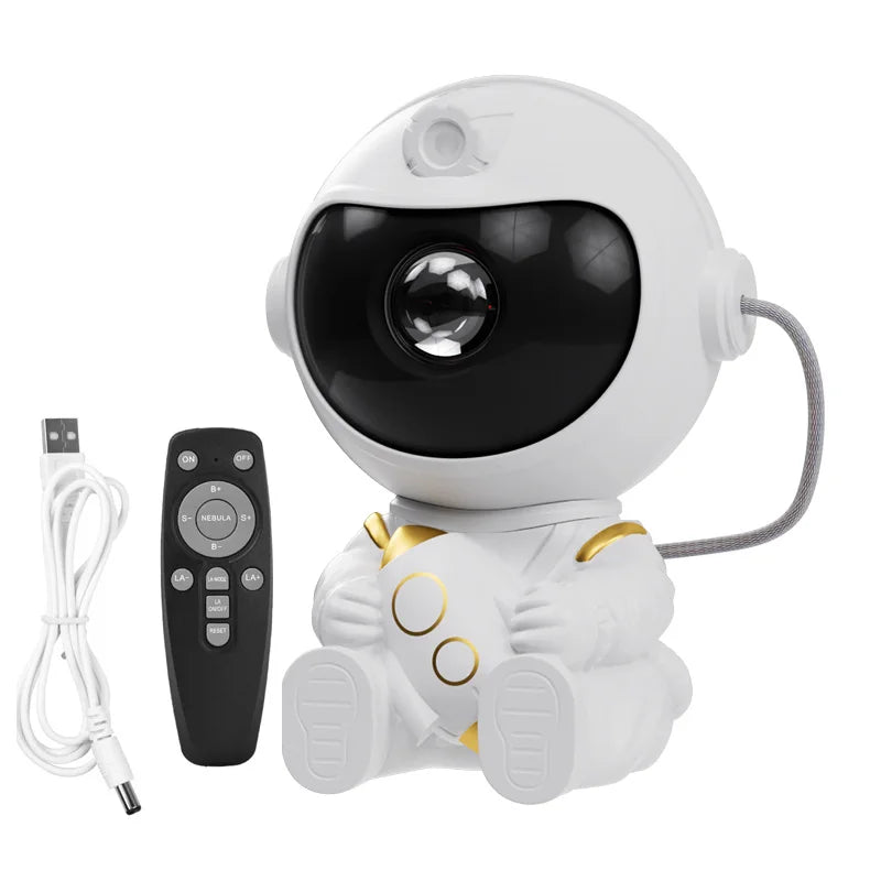 Astronaut LED Star Projector Night Light Bluetooth Speaker Galaxy Starry Sky Lamp