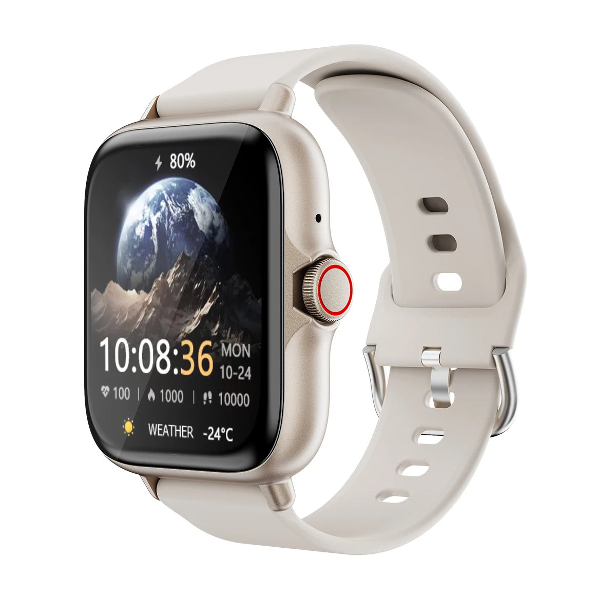 1.83" Waterproof Smart Watch – Calls, Sleep & Sports Tracker