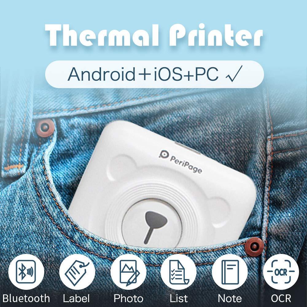 Portable Mini Pocket Thermal Bluetooth Printer