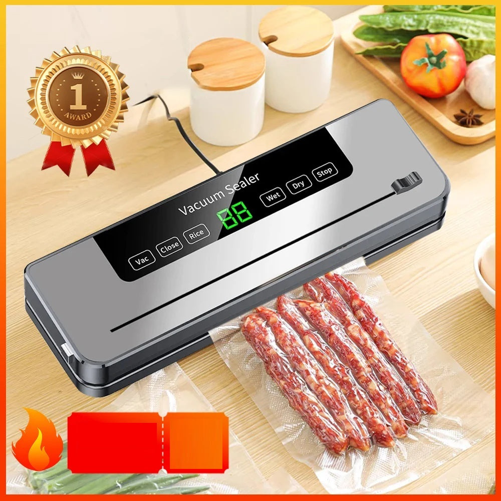 Electric Vacuum Food Sealer Machine – Dry & Wet Sealing