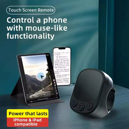 Mini Bluetooth Page Turner Remote – Touchpad Ring for iPhone, Android & iPad