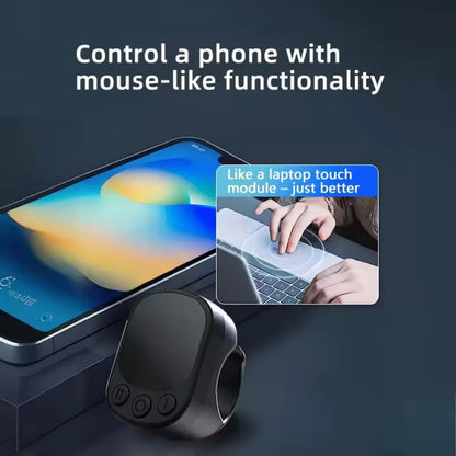 Mini Bluetooth Page Turner Remote – Touchpad Ring for iPhone, Android & iPad