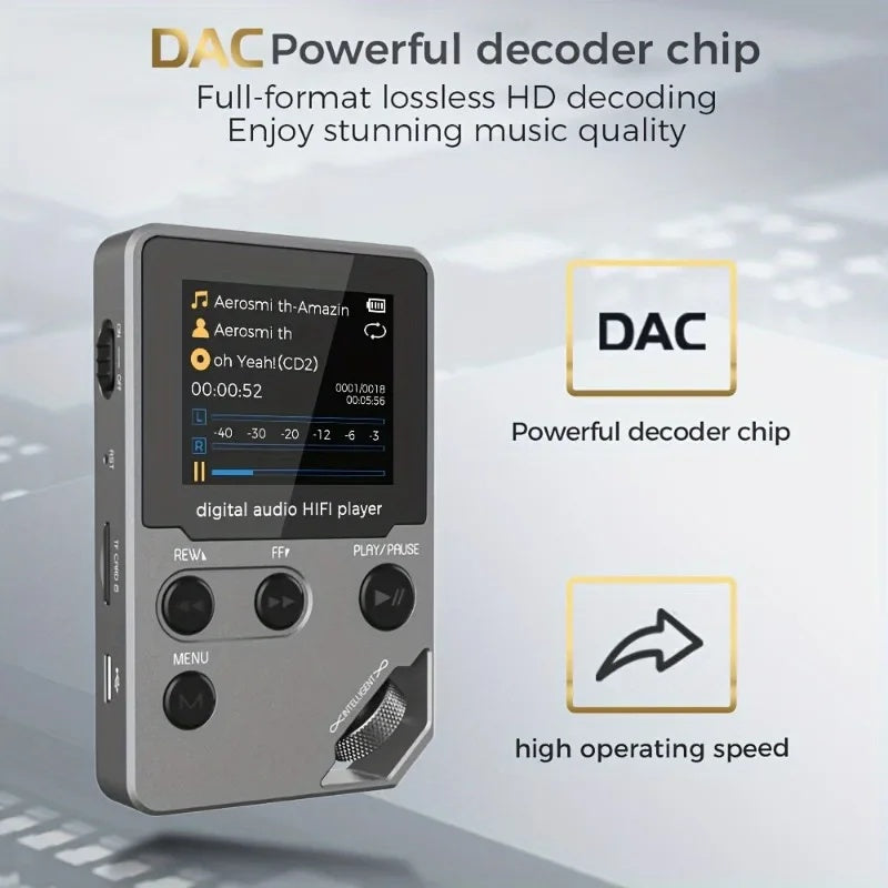 C5 Bluetooth Lossless MP3 Player 8GB