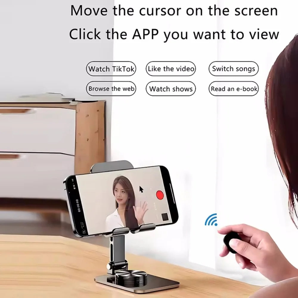 Mini Bluetooth Page Turner Remote – Touchpad Ring for iPhone, Android & iPad