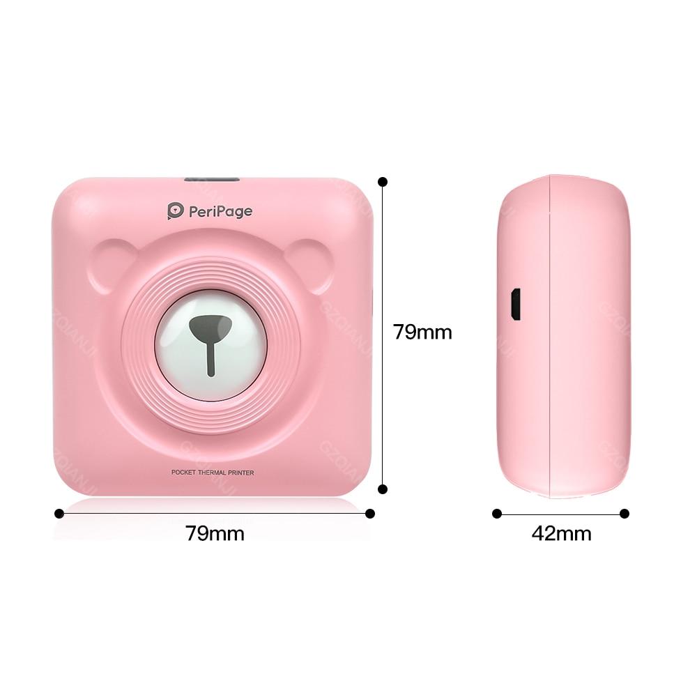 Portable Mini Pocket Thermal Bluetooth Printer