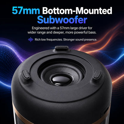 2026 Portable Bluetooth Soundbar Gaming Speaker