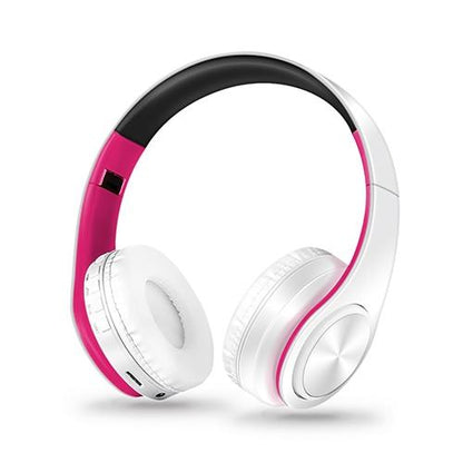 Bluetooth Sports Headset with Mic – Wireless Noise-Cancelling Earphones