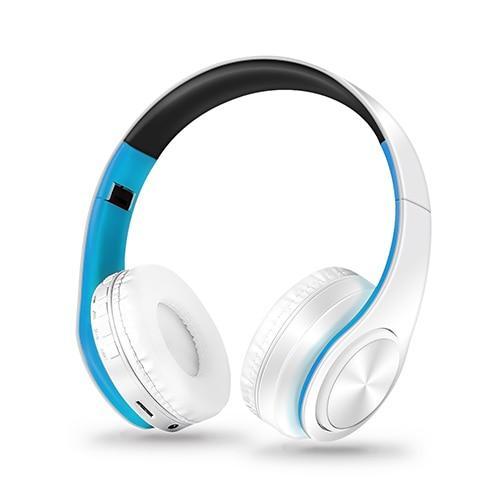 Bluetooth Sports Headset with Mic – Wireless Noise-Cancelling Earphones