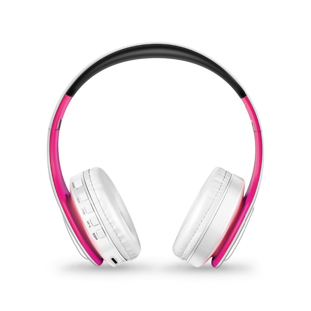 Bluetooth Sports Headset with Mic – Wireless Noise-Cancelling Earphones