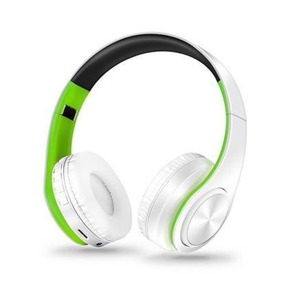 Bluetooth Sports Headset with Mic – Wireless Noise-Cancelling Earphones