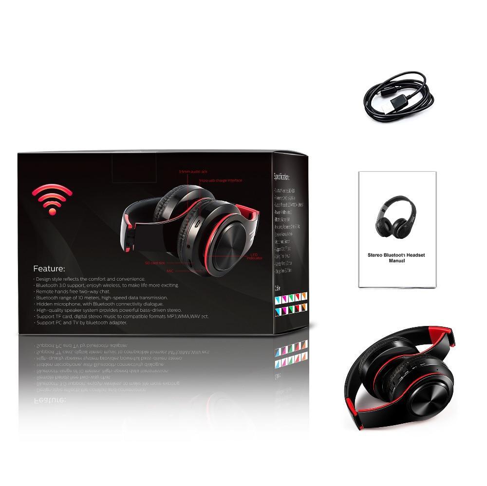 Bluetooth Sports Headset with Mic – Wireless Noise-Cancelling Earphones