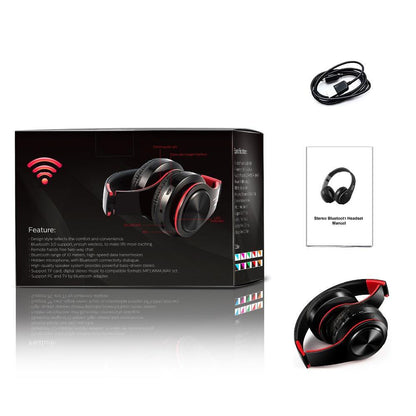 Bluetooth Sports Headset with Mic – Wireless Noise-Cancelling Earphones