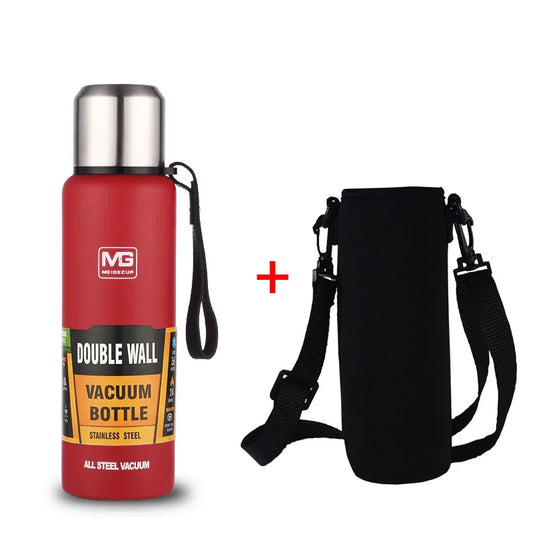 Stainless Steel Vacuum Insulated Thermos Bottle 500ml–1500ml
