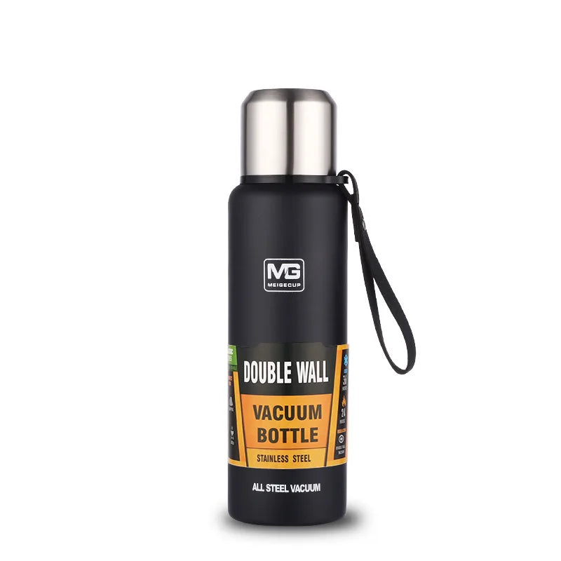 Stainless Steel Vacuum Insulated Thermos Bottle 500ml–1500ml