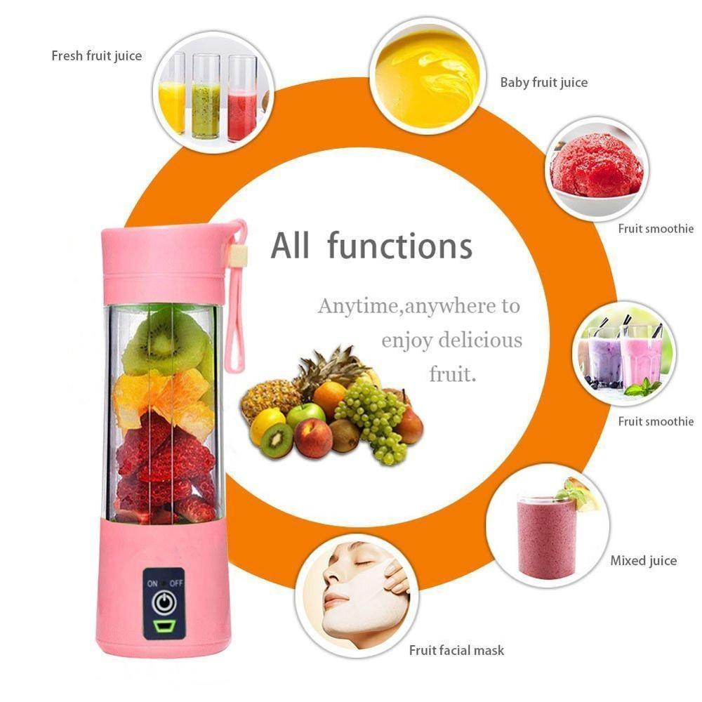 Portable USB Mini Blender for Smoothies & Juices