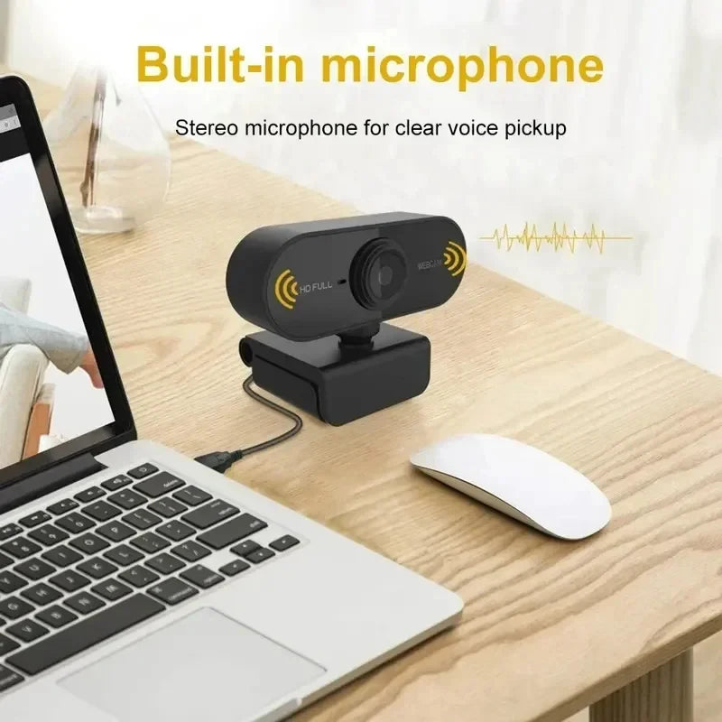 4K USB Webcam with Auto Focus & Mic