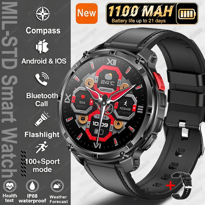T-Rex 3 Ultra GPS Smart Watch for Men – Waterproof Sports Tracker