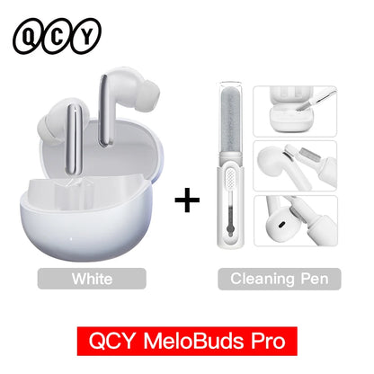 QCY MeloBuds Pro ANC Wireless Earbuds – LDAC, 46dB Noise Cancelling