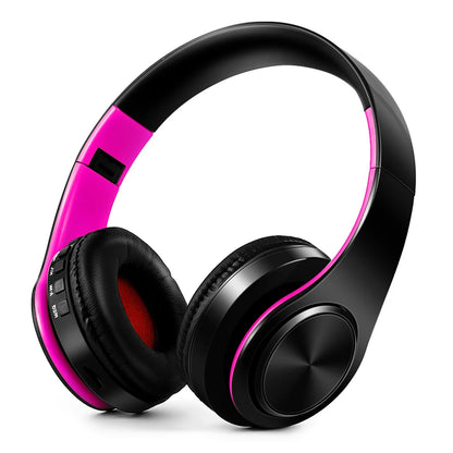 Wireless Bluetooth Headphones with Mic – Stereo Gaming Headset