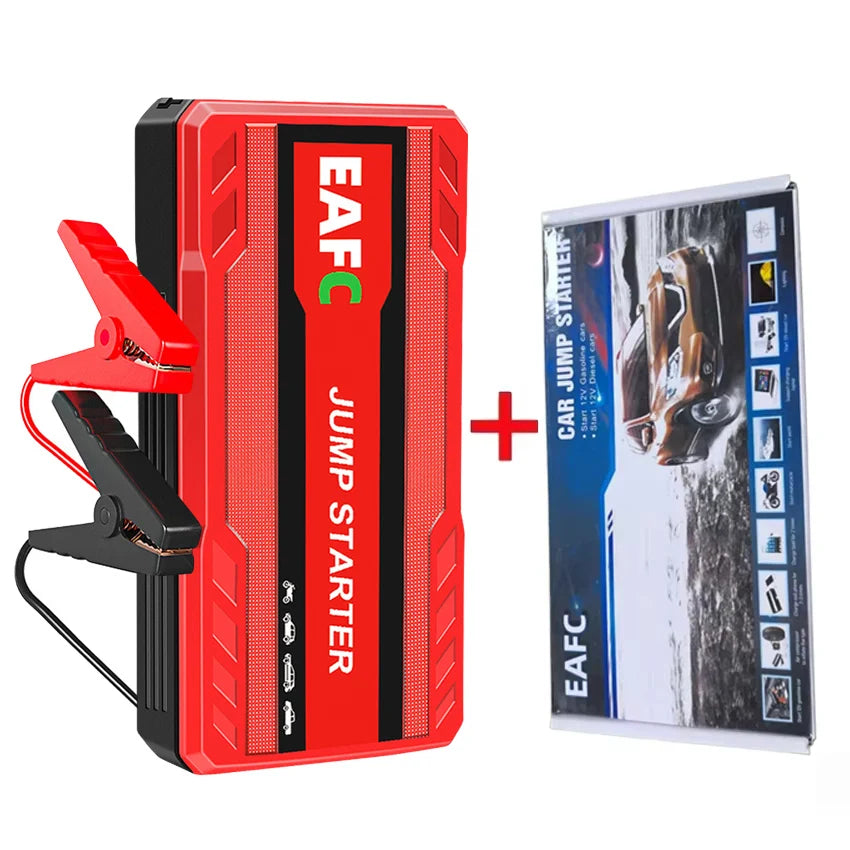12V Car Jump Starter & Power Bank Portable Battery Booster