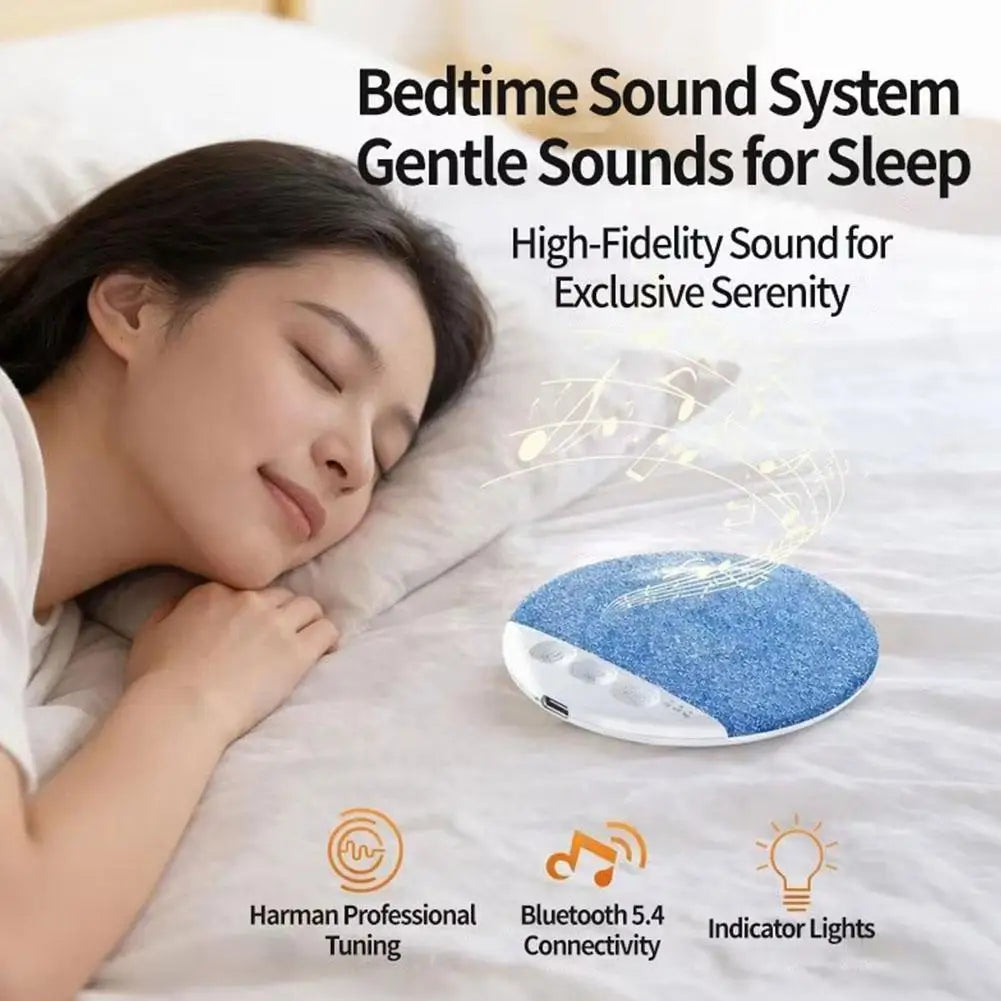 Bluetooth Pillow Speaker with White Noise – Immersive Sleep & Perfect Gift