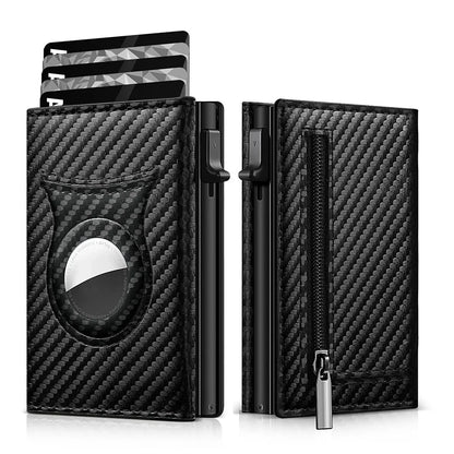 Carbon Fiber AirTag Wallet