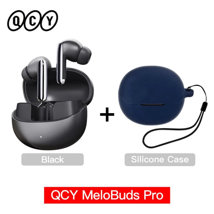 QCY MeloBuds Pro ANC Wireless Earbuds – LDAC, 46dB Noise Cancelling