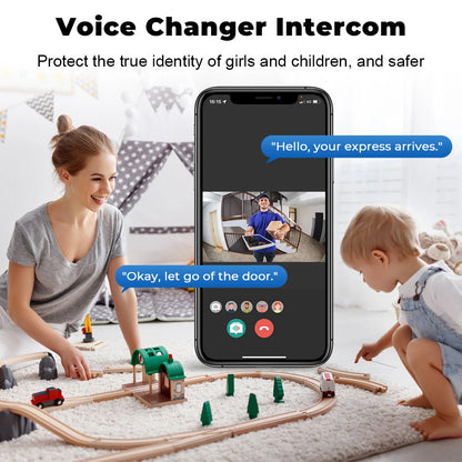 Tuya WiFi Video Doorbell HD Smart Security Camera