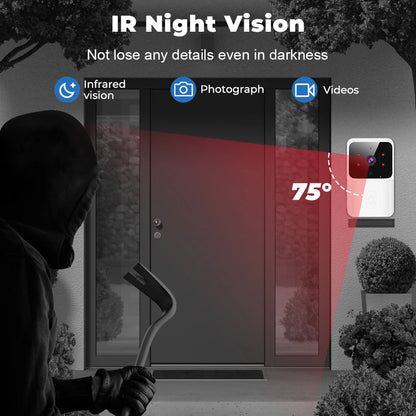 Tuya WiFi Video Doorbell HD Smart Security Camera
