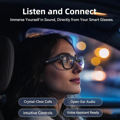 Smart AI Glasses – 1080P HD, ChatGPT & Bluetooth Sunglasses