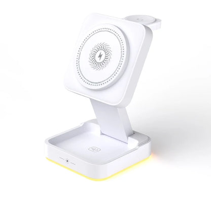 3-in-1 Foldable Wireless Charging Station for iPhone, Apple Watch & AirPods