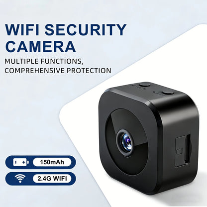 Mini HD WiFi Security Camera – Wireless Indoor Video & Audio Monitor