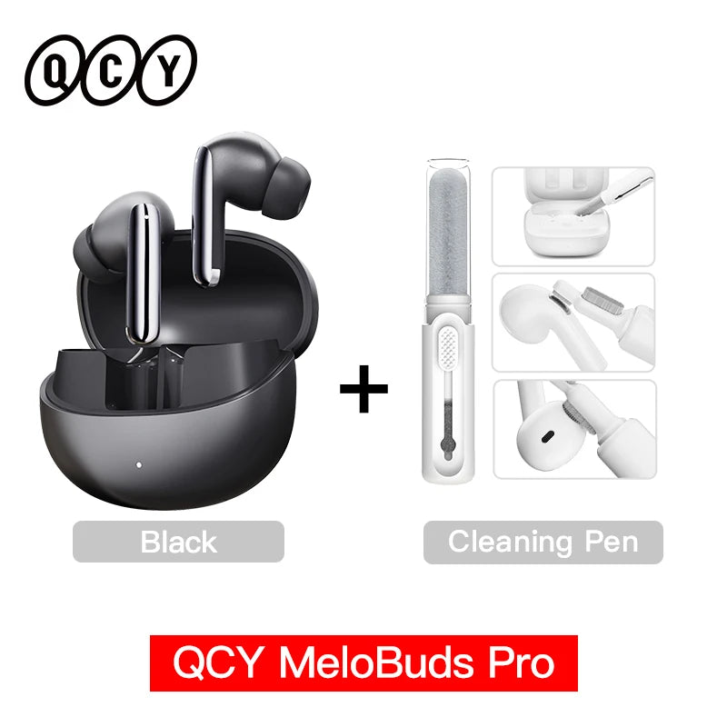 QCY MeloBuds Pro ANC Wireless Earbuds – LDAC, 46dB Noise Cancelling