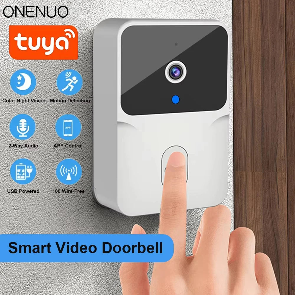 Tuya WiFi Video Doorbell HD Smart Security Camera