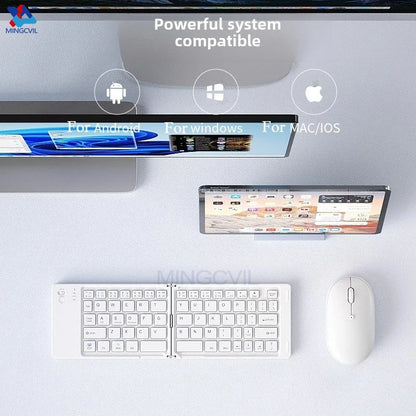 Foldable Bluetooth Keyboard for iOS, Android & Windows