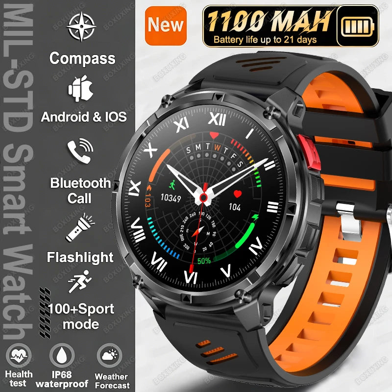 T-Rex 3 Ultra GPS Smart Watch for Men – Waterproof Sports Tracker