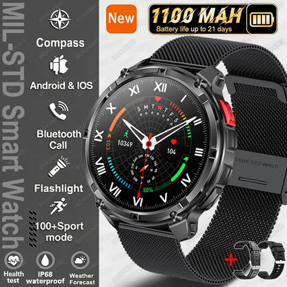 T-Rex 3 Ultra GPS Smart Watch for Men – Waterproof Sports Tracker