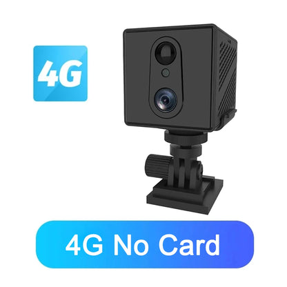 5MP 4G SIM Mini Camera with Night Vision & 3000mAh Battery