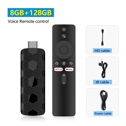R3+ 4K Ultra HD TV Stick – Dual WiFi Media Player with 8GB RAM & 128GB Storage