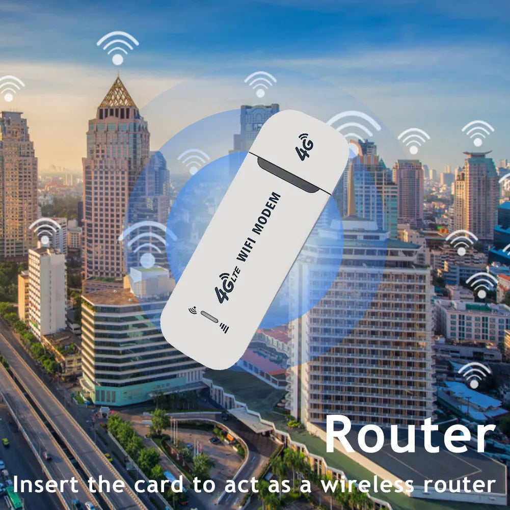 4G LTE USB Mobile WiFi Hotspot 150Mbps