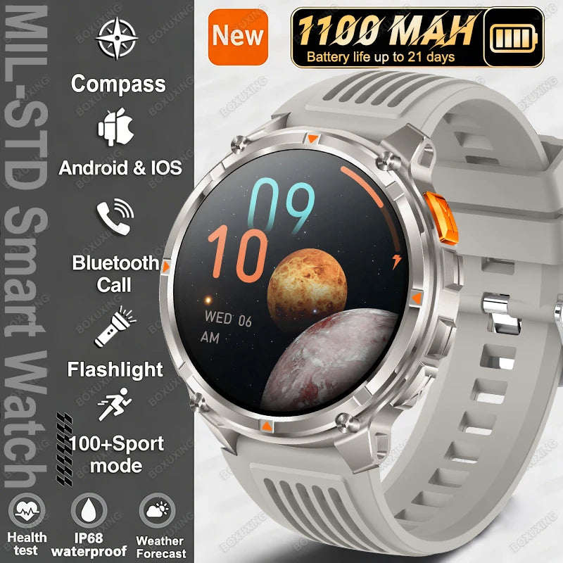T-Rex 3 Ultra GPS Smart Watch for Men – Waterproof Sports Tracker