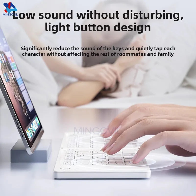 Foldable Bluetooth Keyboard for iOS, Android & Windows