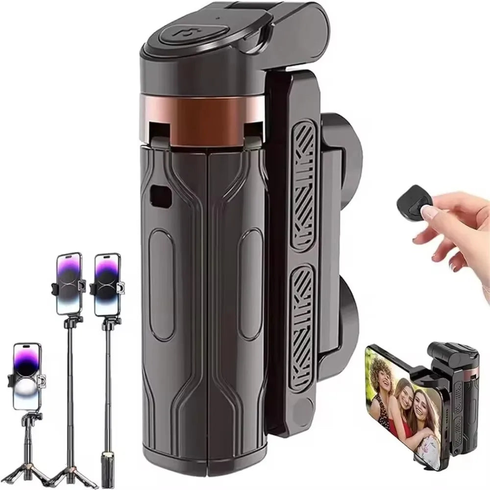 Bluetooth Selfie Stick Tripod with Phone Holder & Remote