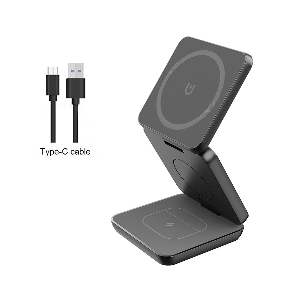3-in-1 Magnetic Wireless Charging Station