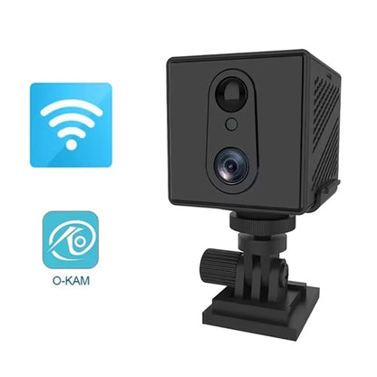 5MP 4G SIM Mini Camera with Night Vision & 3000mAh Battery