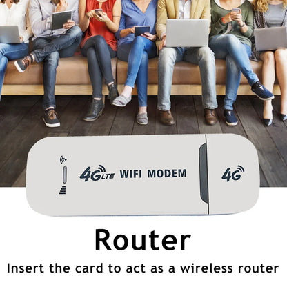 4G LTE USB Mobile WiFi Hotspot 150Mbps