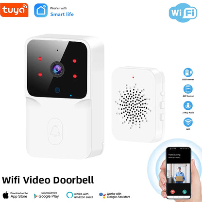 Tuya WiFi Video Doorbell HD Smart Security Camera