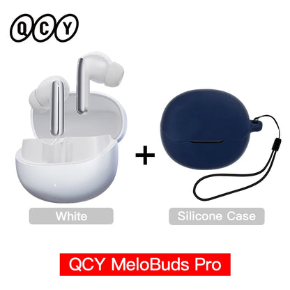QCY MeloBuds Pro ANC Wireless Earbuds – LDAC, 46dB Noise Cancelling